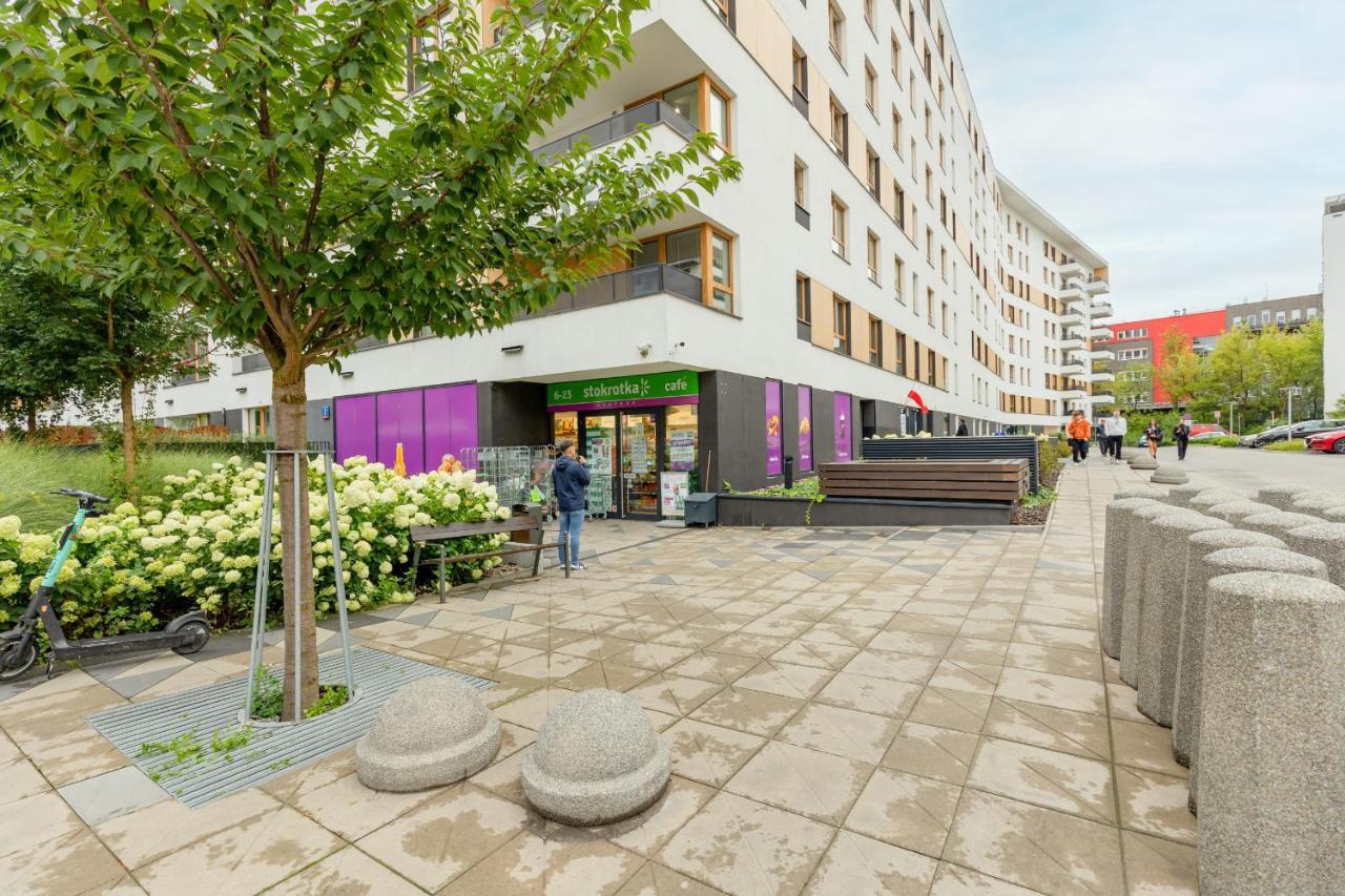 Modern Apartment With Balcony Mokotow Business Centre By Noclegi Renters Warszawa Zewnętrze zdjęcie